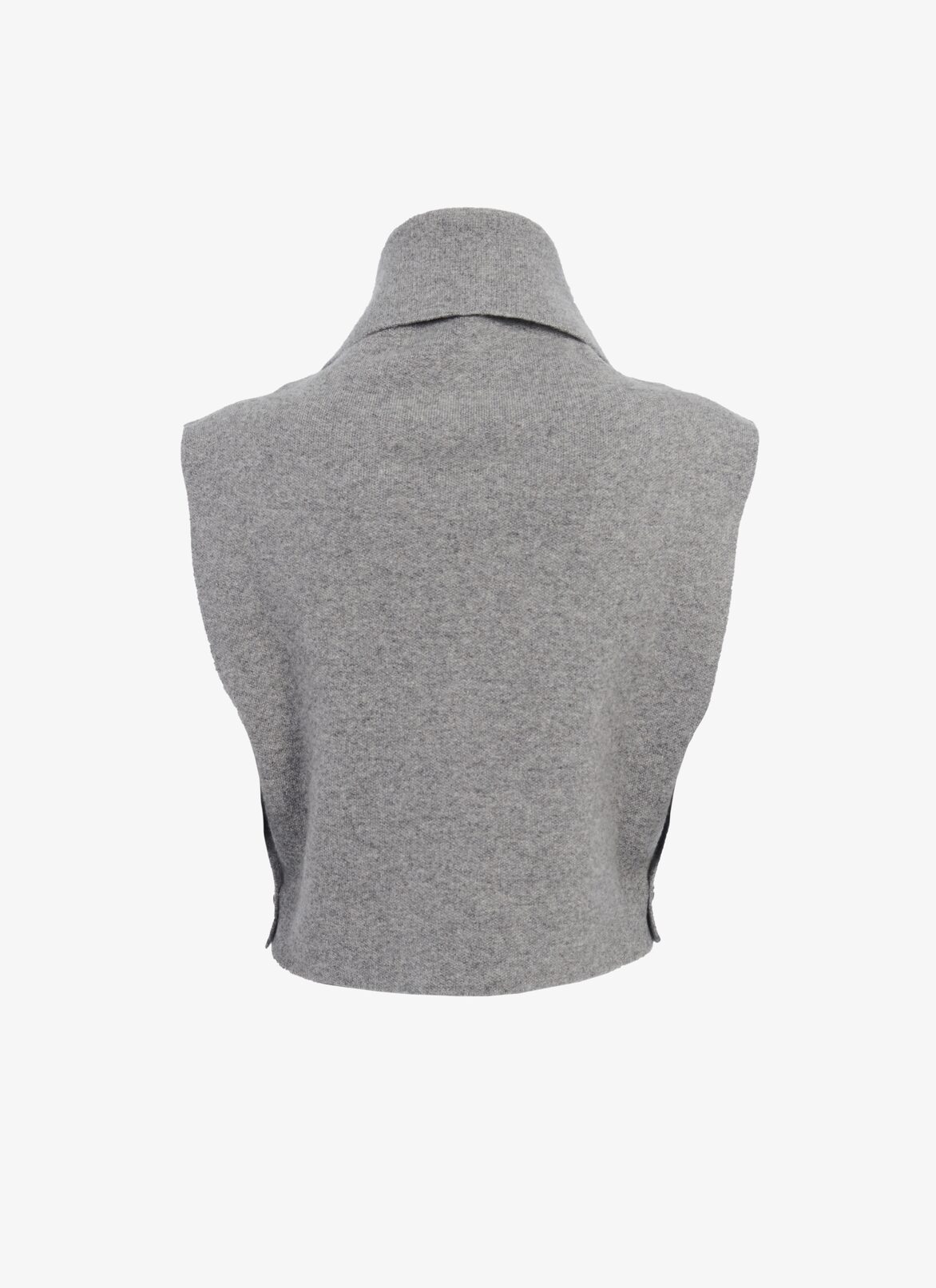 Cashmere scarf
 ALAÏA GRAY CASHMERE SCARF